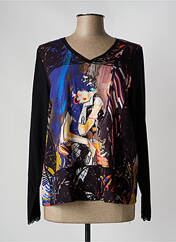 T-shirt noir MALOKA pour femme seconde vue