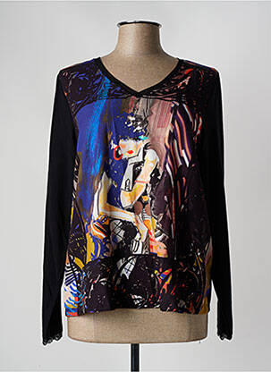 T-shirt noir MALOKA pour femme