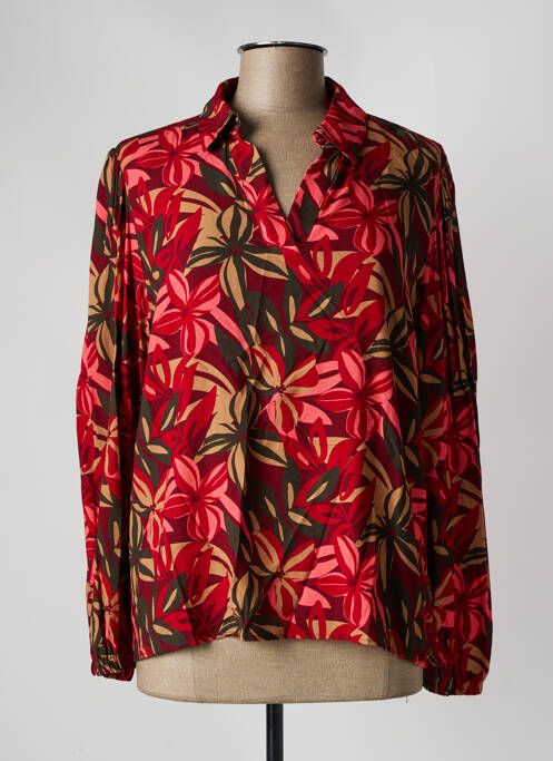 Blouse rouge JULIE GUERLANDE pour femme