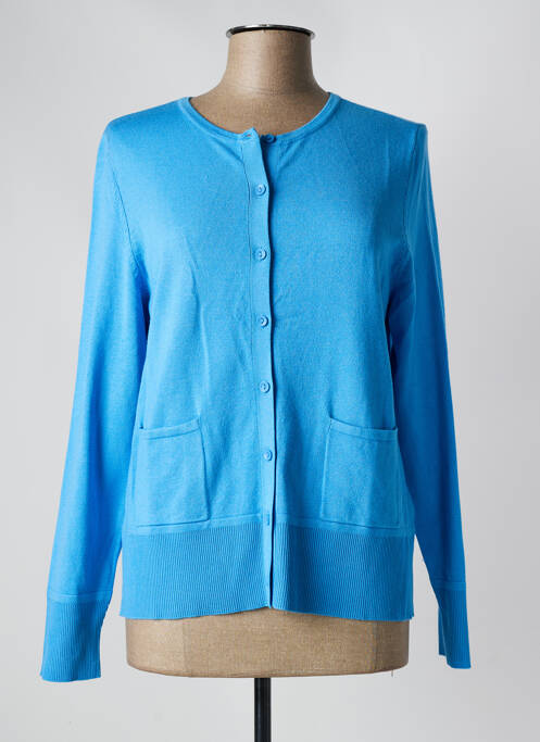 Gilet manches longues bleu BETTY BARCLAY pour femme