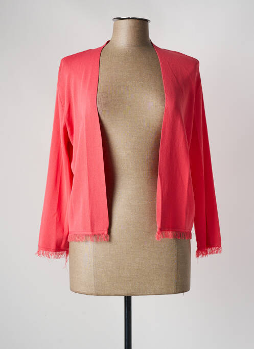 Gilet manches longues orange BETTY BARCLAY pour femme