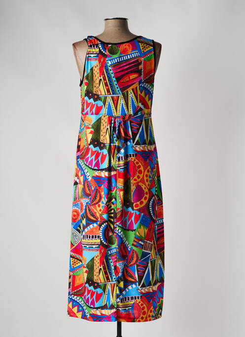 Robe longue bleu MALOKA pour femme