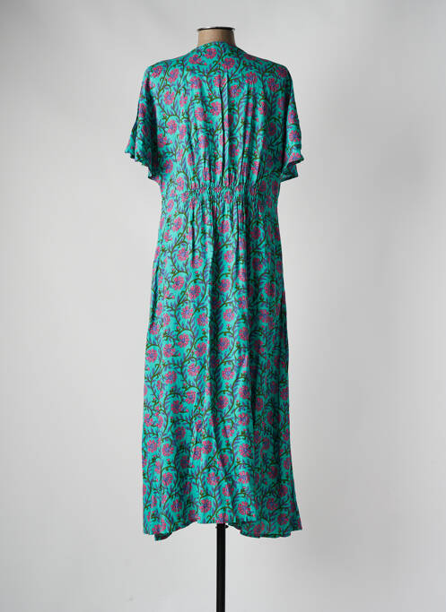Robe longue vert C'EST BEAU LA VIE pour femme
