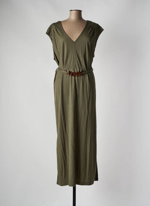 Robe longue vert TIFFOSI pour femme