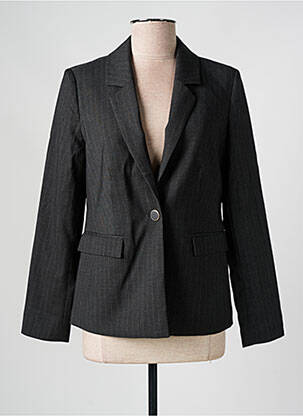 Blazer coupe cintrée gris JULIE GUERLANDE femme