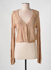 Gilet manches longues beige TIFFOSI pour femme seconde vue