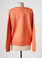 Gilet manches longues orange LOLA ESPELETA pour femme seconde vue