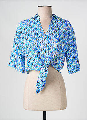 Chemisier bleu TIFFOSI pour femme
