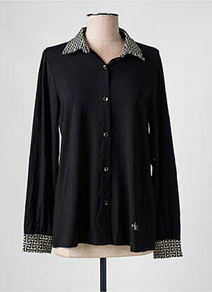 Chemisier noir MALOKA pour femme