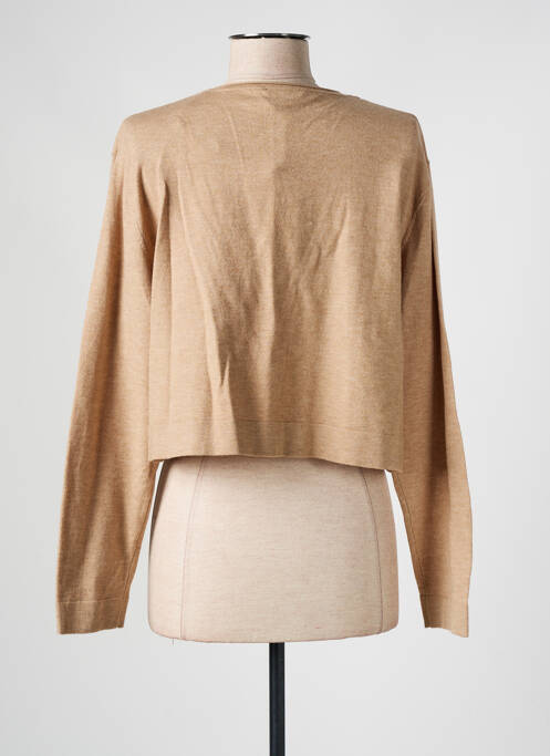 Gilet manches longues beige STREET ONE femme