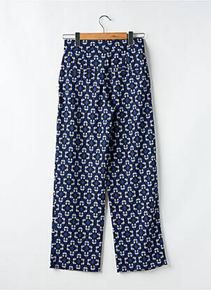 Pantalon droit taille élastique taille normale bleu STREET ONE femme