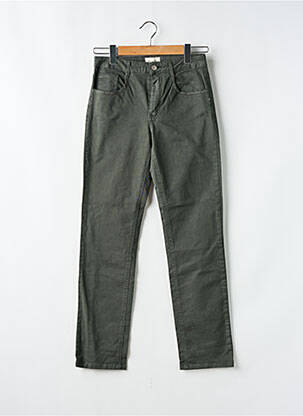 Jeans coupe droite stretch taille normale vert LOLA ESPELETA femme