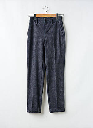 Pantalon chino fermeture zippée sous rabat boutonné taille normale gris STREET ONE femme