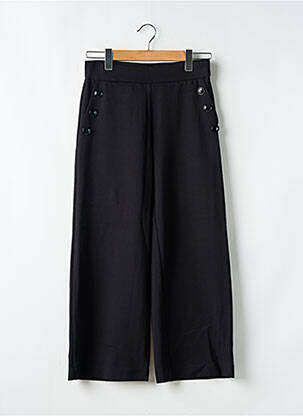 Pantalon 7/8 taille élastique taille normale noir MASAI femme