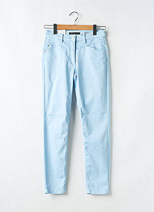 Pantalon slim broderie rivets taille normale bleu BETTY BARCLAY femme