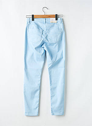 Pantalon slim tissage popeline taille normale bleu BETTY BARCLAY femme