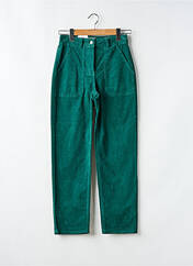 Pantalon droit vert C'EST BEAU LA VIE pour femme seconde vue