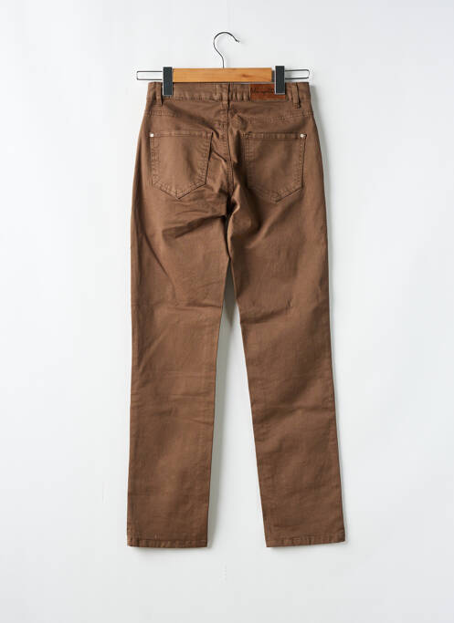 Jeans coupe droite marron LOLA ESPELETA pour femme