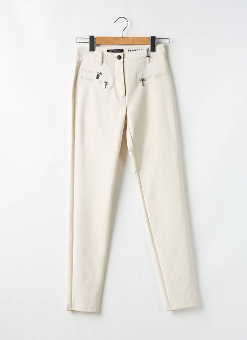 Pantalon slim beige BETTY BARCLAY pour femme