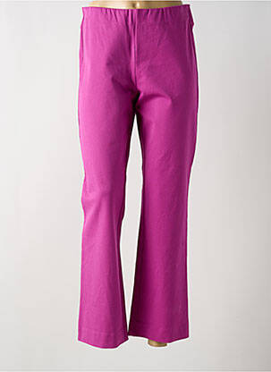Pantalon 7/8 taille élastique violet MASAI femme