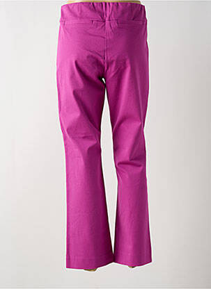 Pantalon 7/8 taille élastique violet MASAI femme