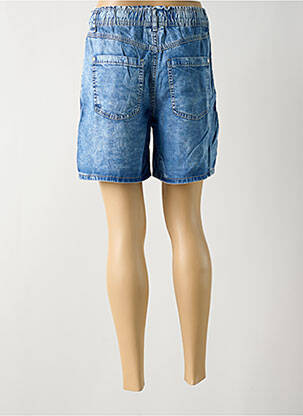 Bermuda taille élastique bleu STREET ONE femme