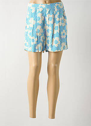 Short coupe droite bleu COMPAÑIA FANTASTICA femme