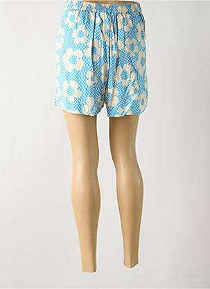 Short coupe droite bleu COMPAÑIA FANTASTICA femme