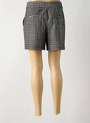 Short fermeture zippée sous rabat boutonné gris STREET ONE femme