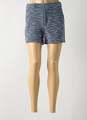 Short fermeture zippée sous rabat avec crochet bleu TIFFOSI femme