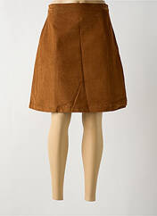 Jupe courte marron PRINCESSE NOMADE pour femme seconde vue