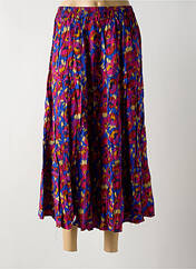 Jupe longue bleu COMPAÑIA FANTASTICA pour femme seconde vue