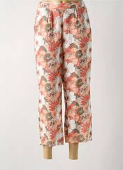 Pantalon 7/8 orange C'EST BEAU LA VIE pour femme seconde vue