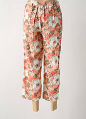 Pantalon 7/8 orange C'EST BEAU LA VIE pour femme seconde vue