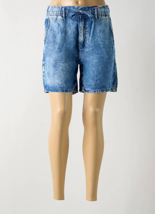 Bermuda bleu STREET ONE pour femme