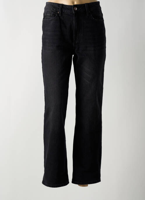 Jeans coupe droite noir TIFFOSI femme