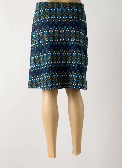 Jupe mi-longue bleu PRINCESSE NOMADE pour femme