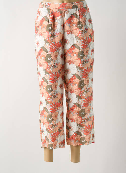 Pantalon 7/8 orange C'EST BEAU LA VIE pour femme