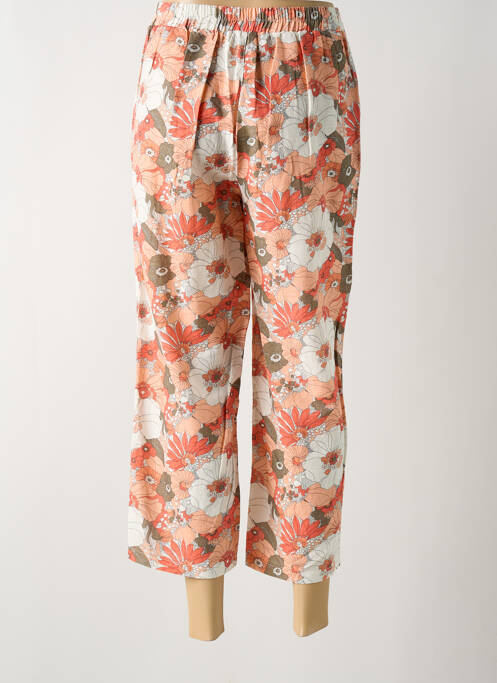 Pantalon 7/8 orange C'EST BEAU LA VIE pour femme
