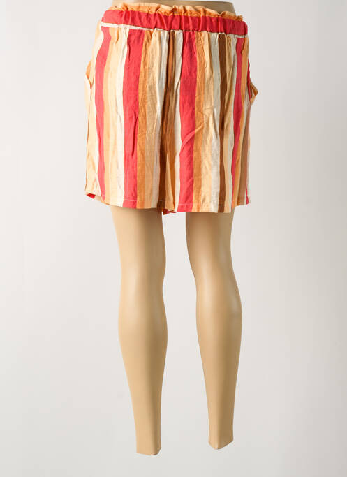 Short orange TIFFOSI pour femme