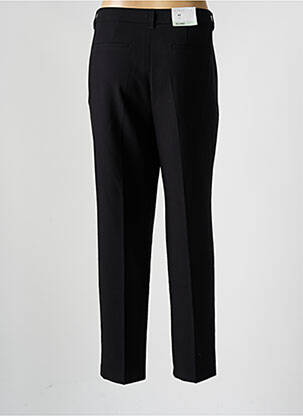 Pantalon chino fermeture zippée sous rabat boutonné taille normale noir BETTY BARCLAY femme