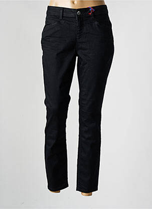 Jeans coupe slim stretch taille normale noir STREET ONE femme