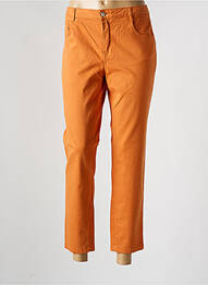 Jeans coupe slim taille normale taille normale orange LOLA ESPELETA femme