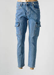 Jeans coupe slim bleu FOLYROSE pour femme seconde vue