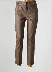 Pantalon 7/8 marron STREET ONE pour femme seconde vue