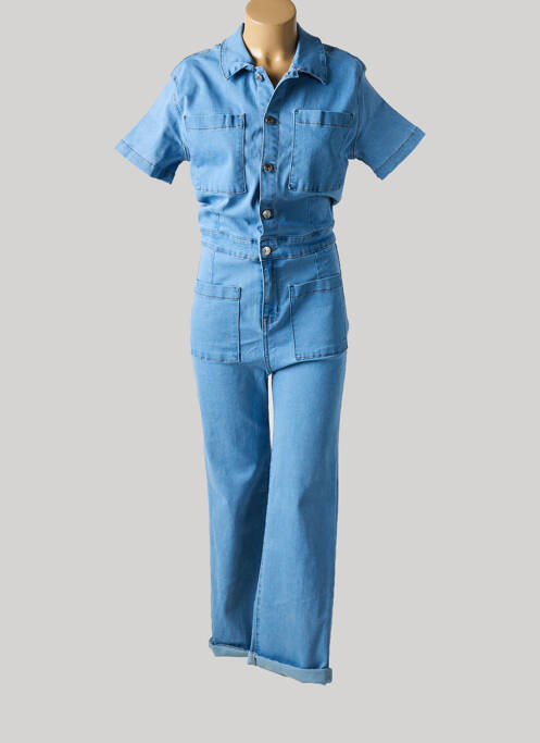 Combi-pantalon bleu FOLYROSE pour femme