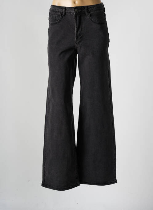 Jean coupe flare noir COMPAÑIA FANTASTICA pour femme