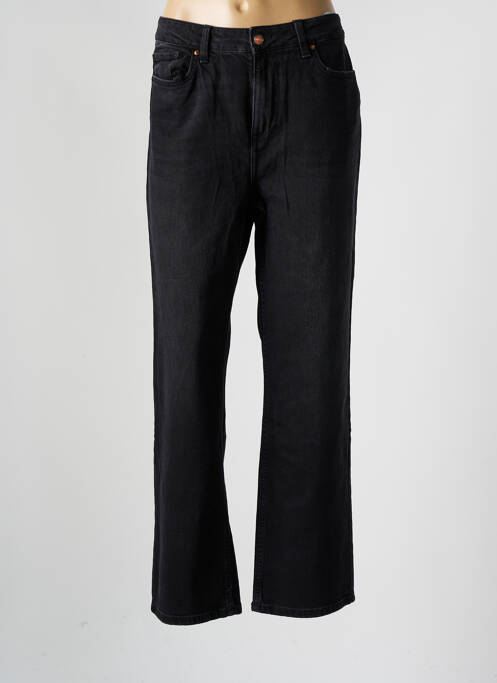 Jeans coupe droite noir TIFFOSI pour femme