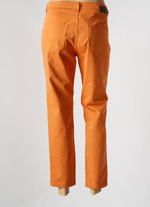 Jeans coupe slim orange LOLA ESPELETA pour femme