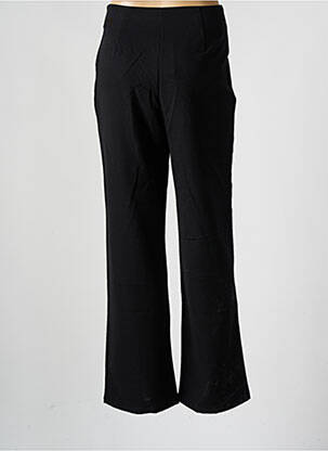 Pantalon flare taille à pinces taille haute noir TIFFOSI femme